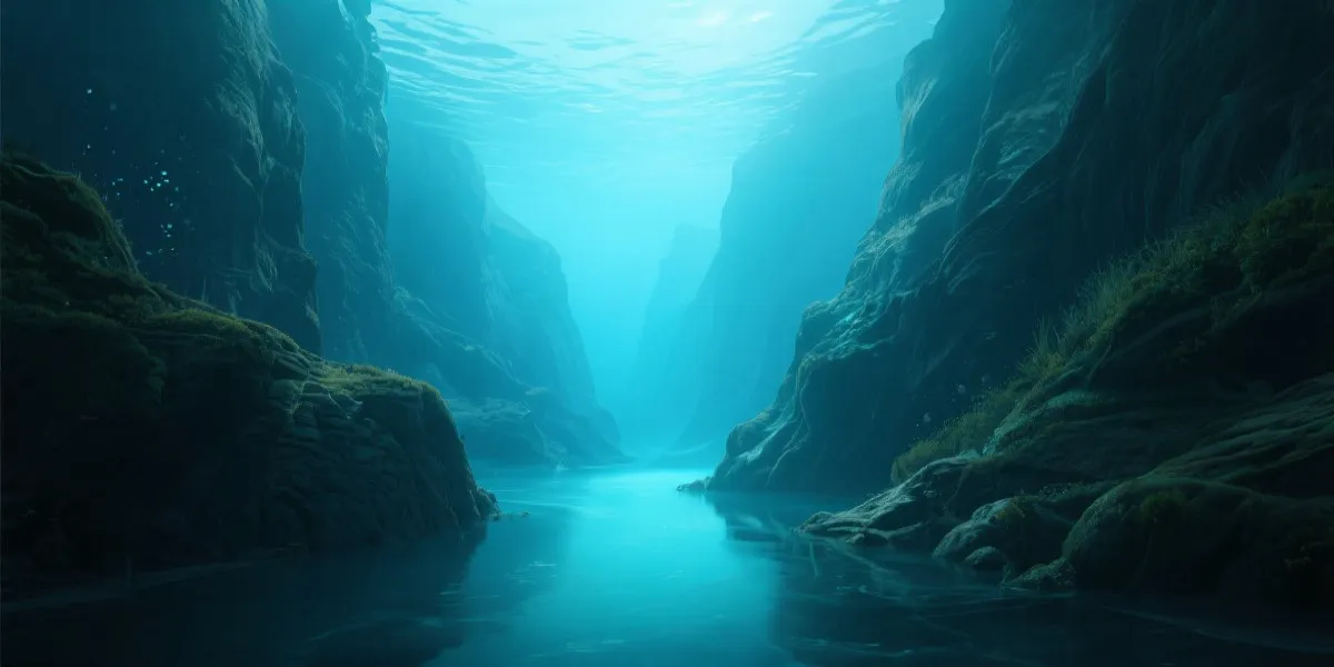 海底峡谷示意图